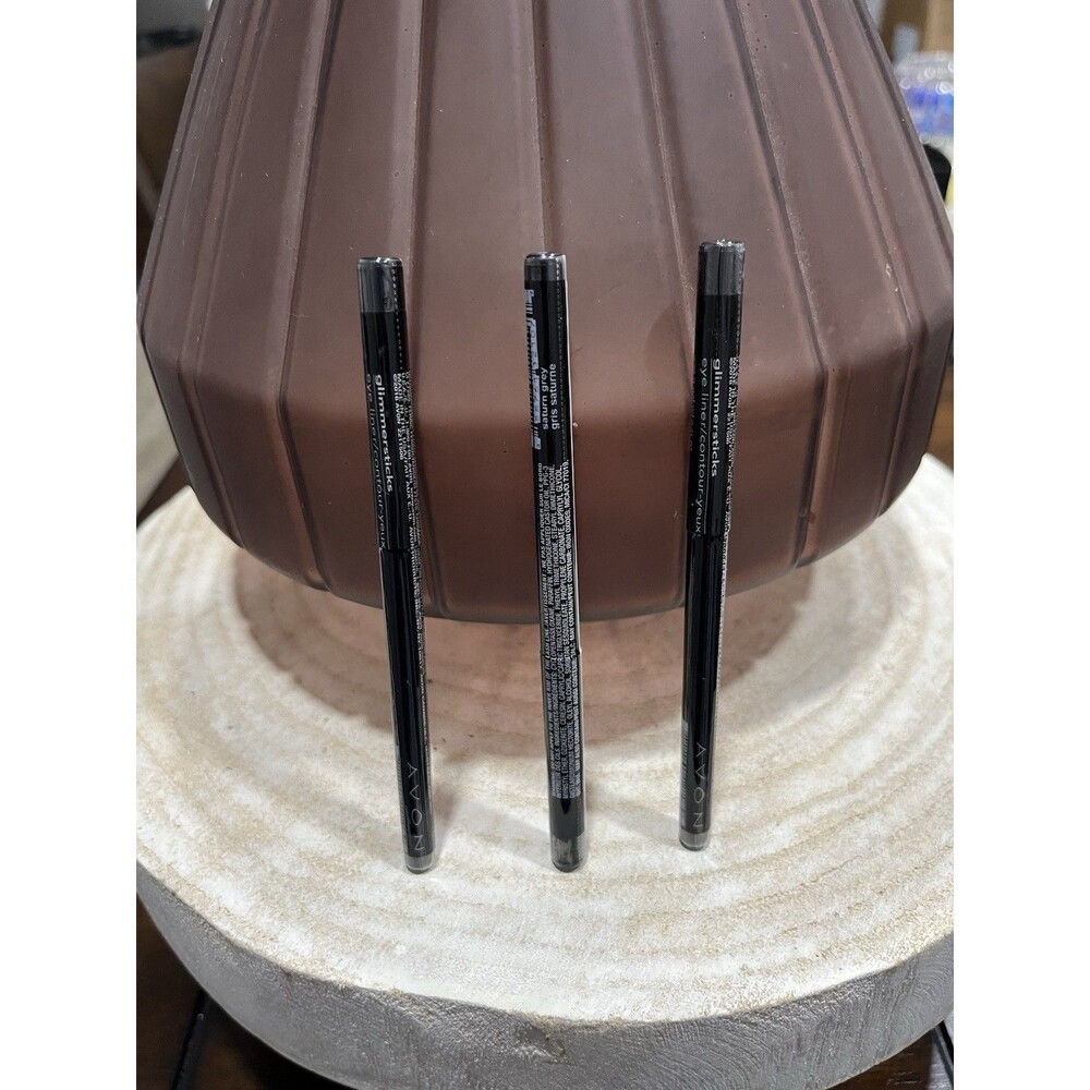 Avon Glimmersticks Eye Liner Saturn Grey - Lot Of 3 - NEW